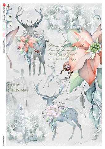 Paper Designs Christmas Watercolor Deer