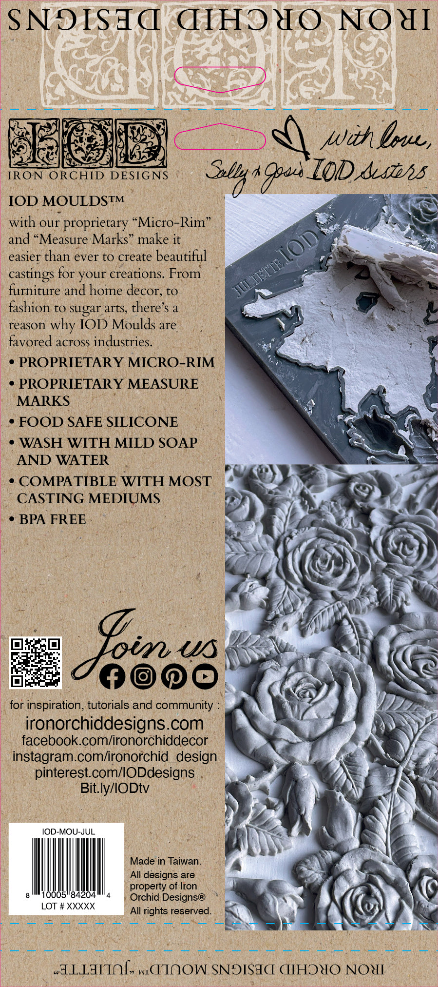 JULIETTE 6×10 DECOR MOULDS