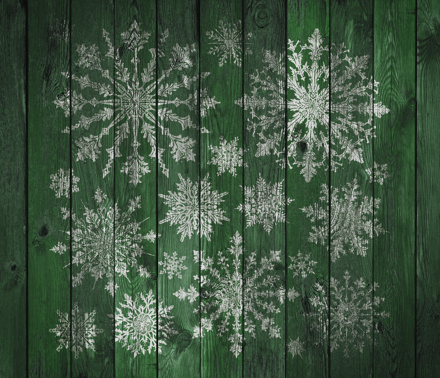 VINTAGE SNOWFLAKES 12X12 IOD STAMP™