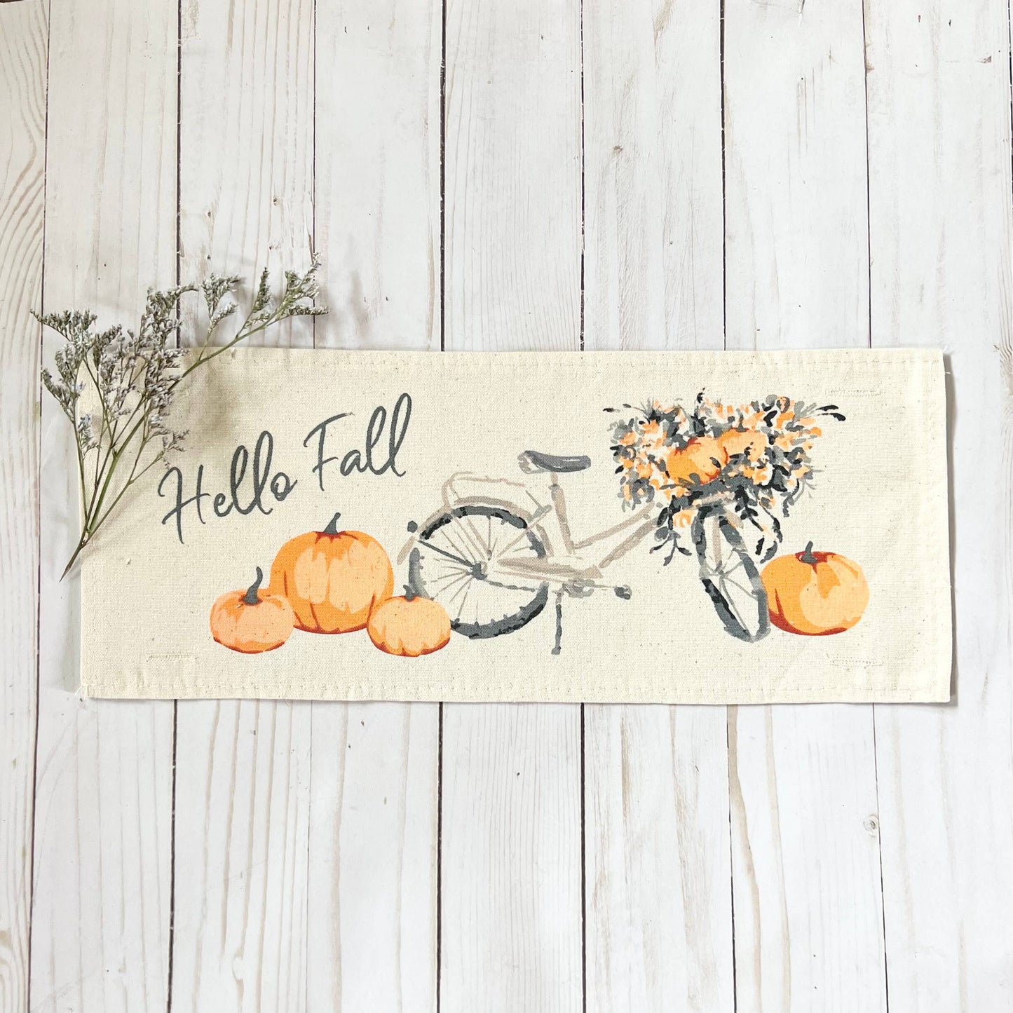 Seasonal Panel: Hello Floral Boho; Autumn VINTAGE FALL BIKE