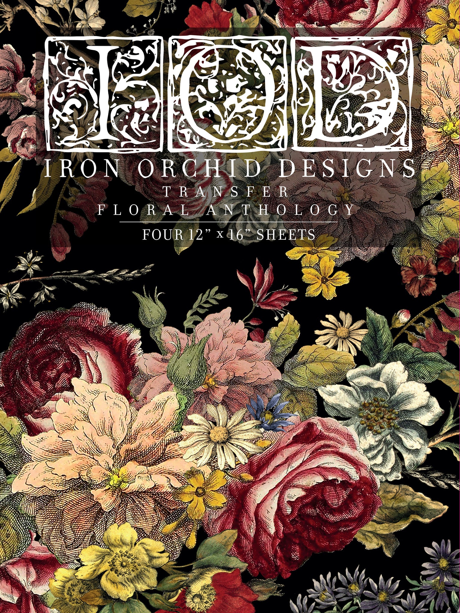 Floral Anthology IOD Transfer Pad