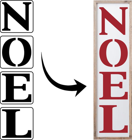 Noel Sign | JRV Stencils