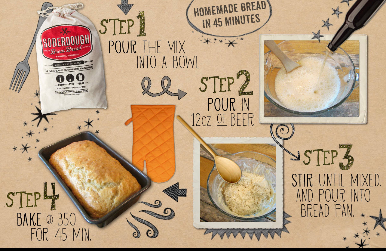 Apple Fritter Brew Bread