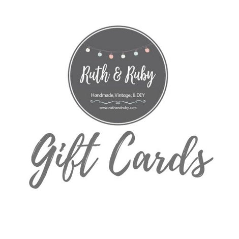 Ruth &amp; Ruby Gift Cards