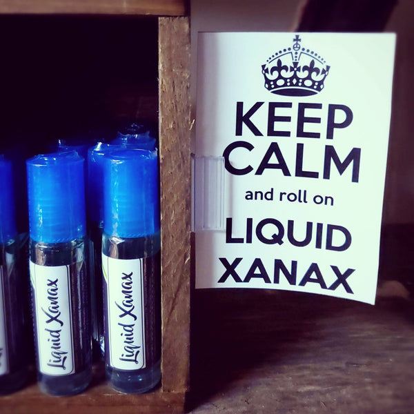 Liquid Xanax Essential Oil Roll On | Calming Anxiety Panic