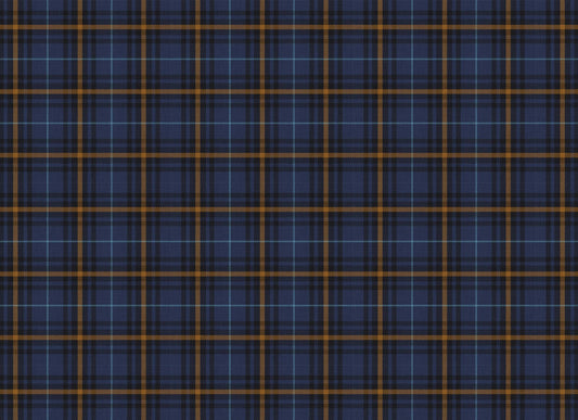 Roycycled Blue Tartan Decoupage Paper
