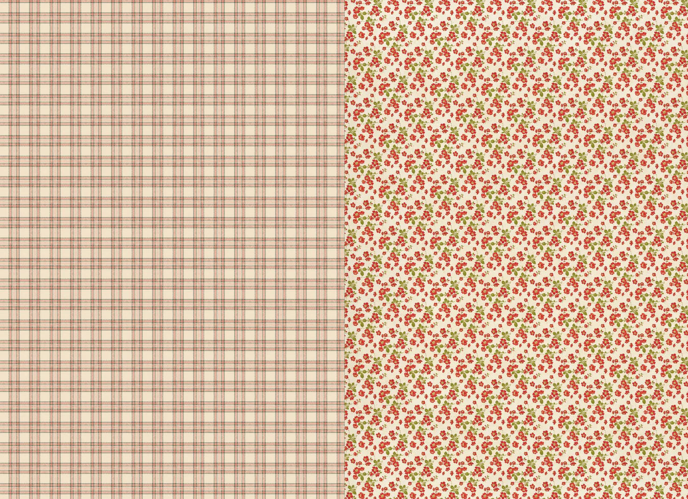 Roycycled Christmas Wallpaper Decoupage Paper | NEW