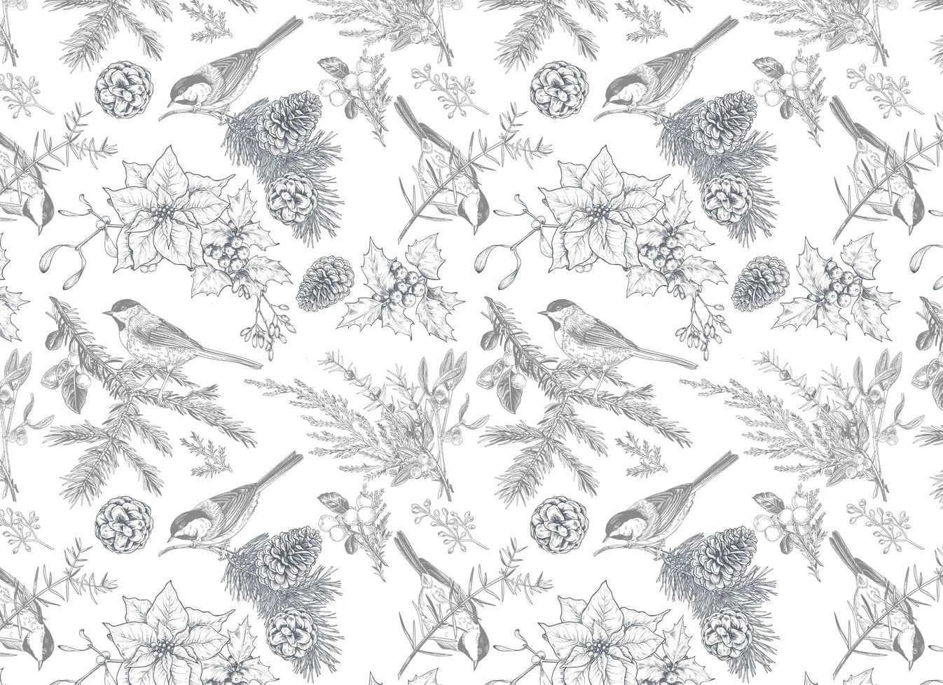 Roycycled Paintable Christmas Decoupage Paper | NEW