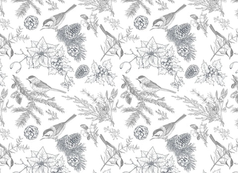 Roycycled Paintable Christmas Decoupage Paper | NEW