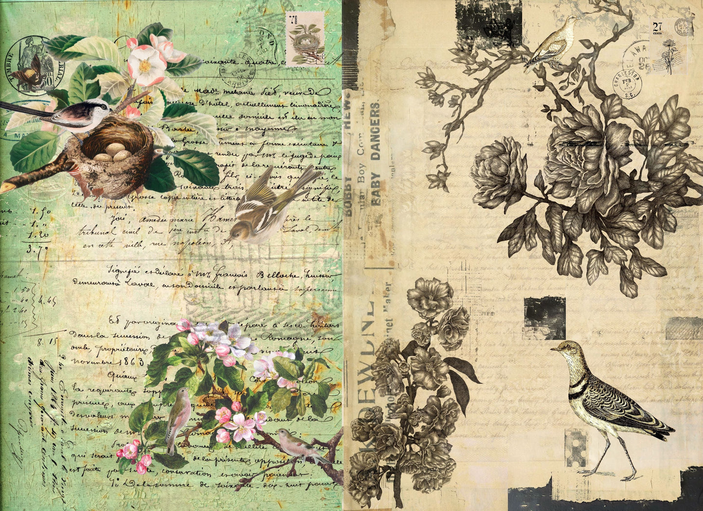 Botanical Blocks| Roycycled Treasures