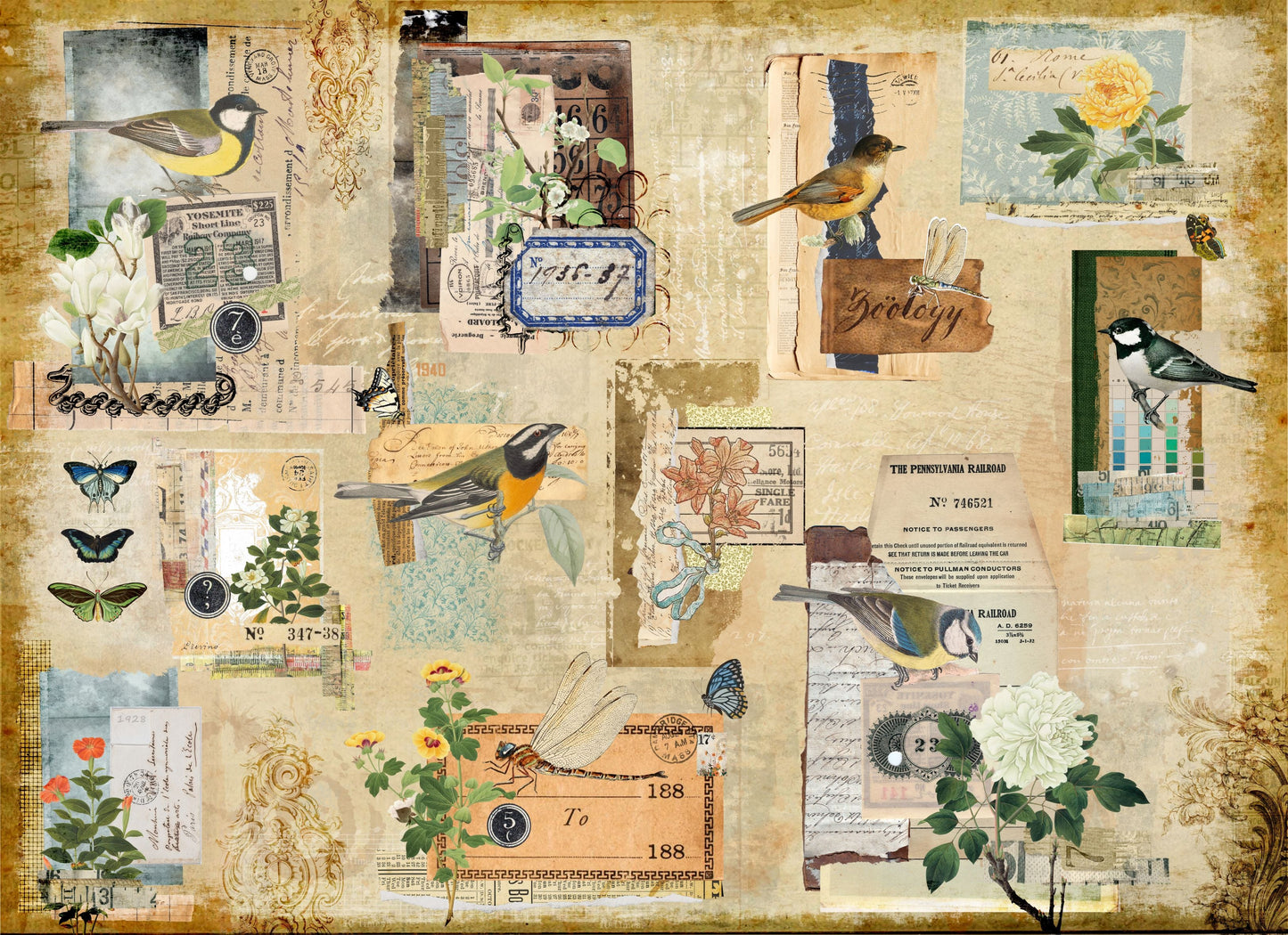 Scrappy Masterboard | Roycycled Treasures