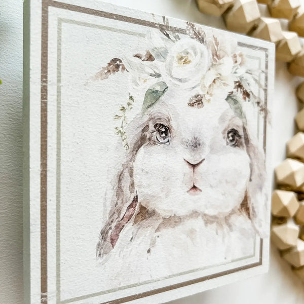 Spring Mini Tiered Tray Signs: Bunny