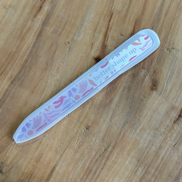 Lemon Lavender Glass Nail Files