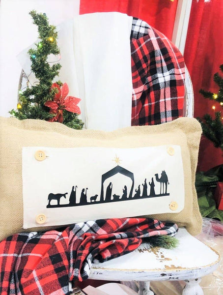 Nativity Panel for Pillow