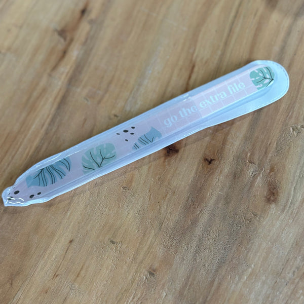 Lemon Lavender Glass Nail Files