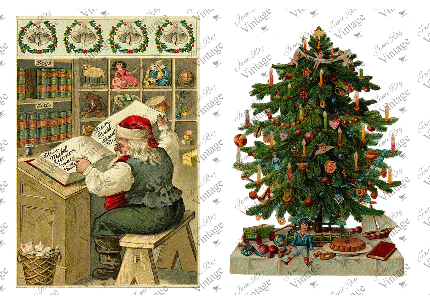 Santa Workshop | JRV A4 Rice Paper