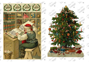 Santa Workshop | JRV A4 Rice Paper