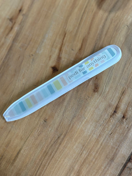 Lemon Lavender Glass Nail Files