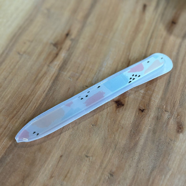 Lemon Lavender Glass Nail Files