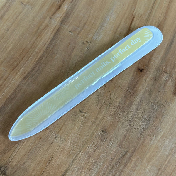 Lemon Lavender Glass Nail Files