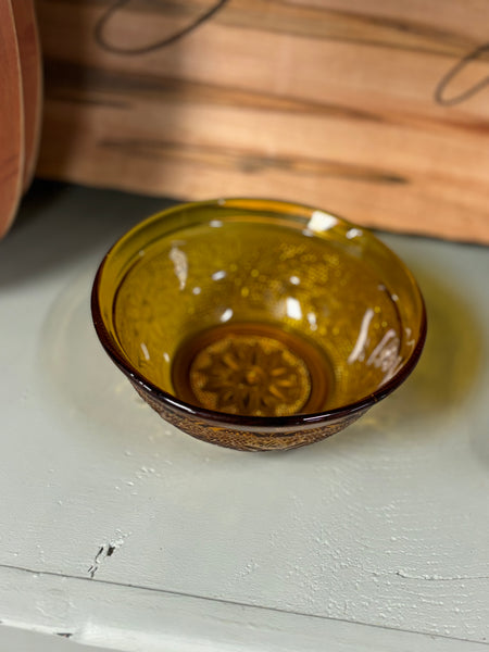 Amber Vintage Mini Bowl
