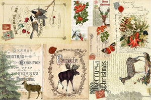 Roycycled Christmas Masterboard Decoupage Paper