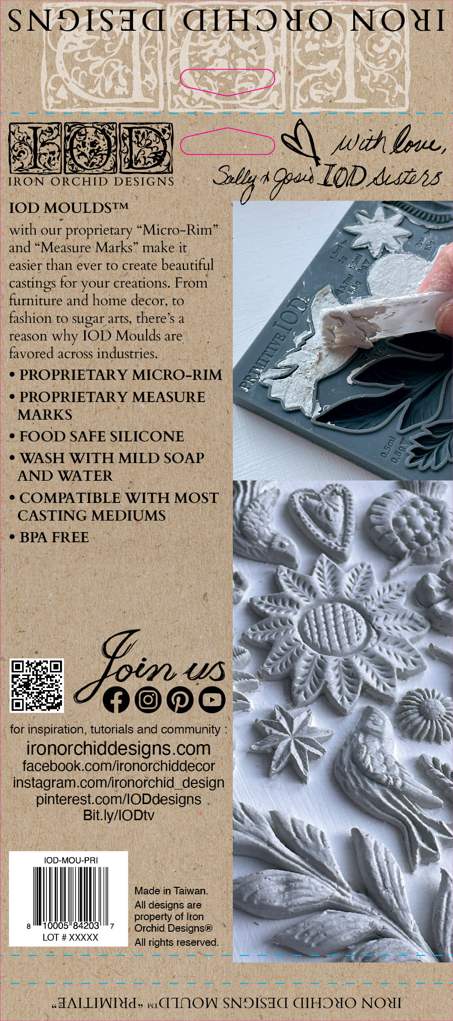 PRIMITIVE 6×10 DECOR MOULDS