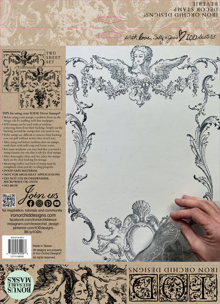 REVERIE 12x12 IOD Stamp