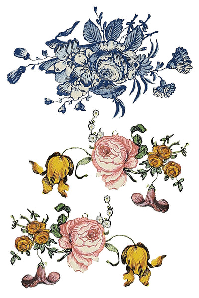 FAIRYTALE FLORALS IOD TRANSFER 8X12 PAD™