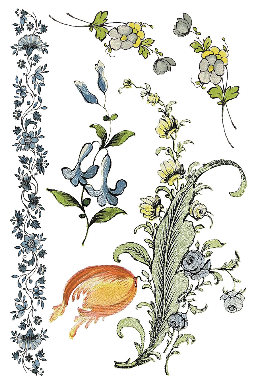 FAIRYTALE FLORALS IOD TRANSFER 8X12 PAD™