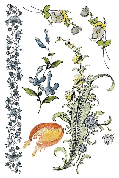 FAIRYTALE FLORALS IOD TRANSFER 8X12 PAD™