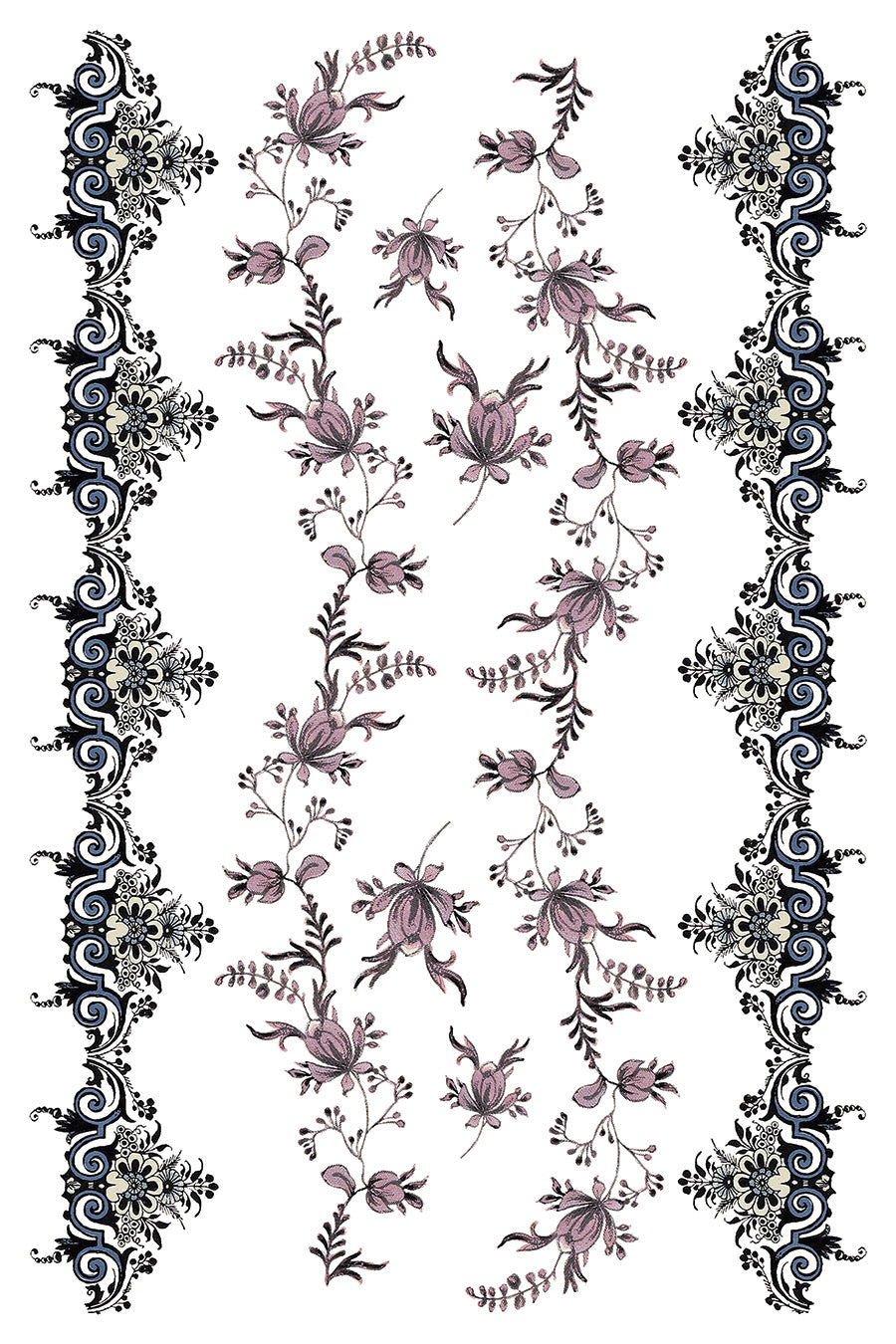 FAIRYTALE FLORALS IOD TRANSFER 8X12 PAD™