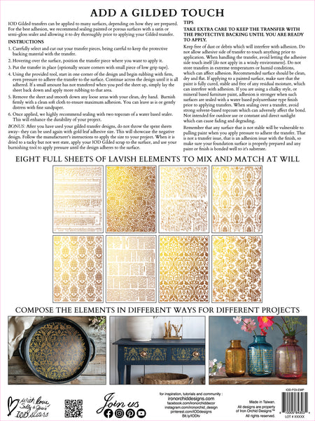 Emporium IOD Foil Transfer 12x16 Pad™