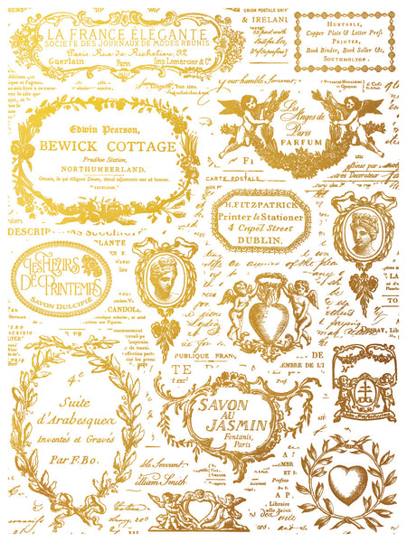 ÉTIQUETTES IOD FOIL TRANSFER 12X16 PAD™