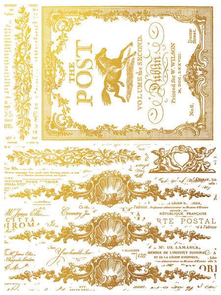 ÉTIQUETTES IOD FOIL TRANSFER 12X16 PAD™