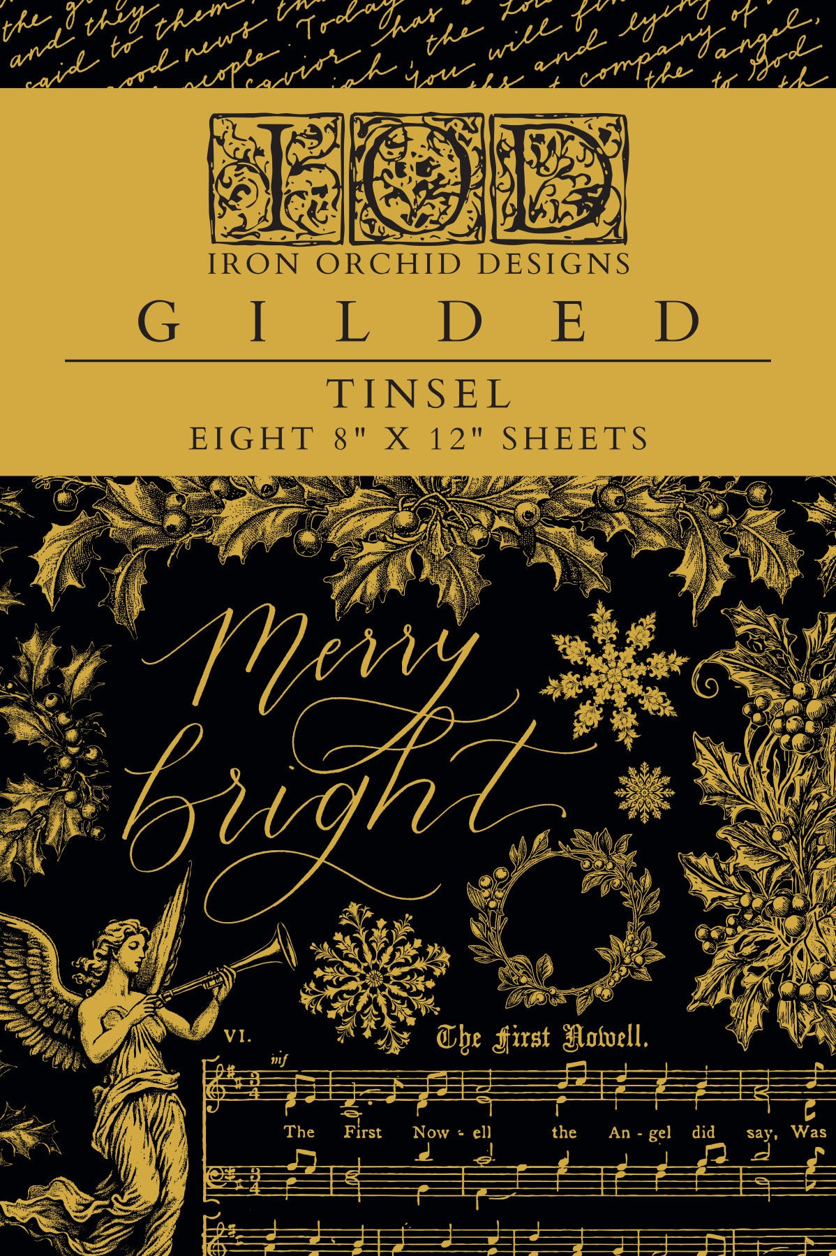 TINSEL IOD FOIL TRANSFER 8X12 PAD™