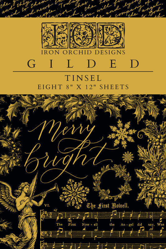 TINSEL IOD FOIL TRANSFER 8X12 PAD™