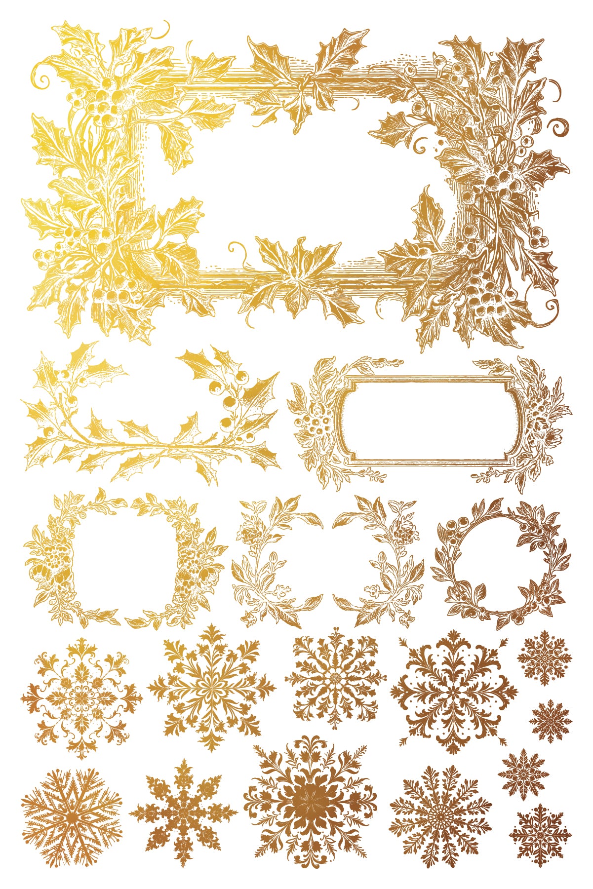 TINSEL IOD FOIL TRANSFER 8X12 PAD™