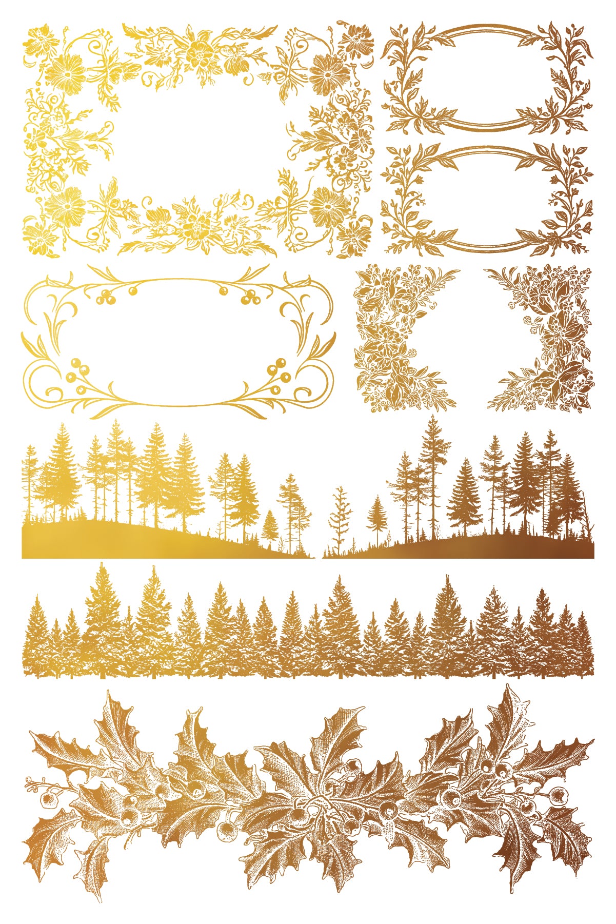 TINSEL IOD FOIL TRANSFER 8X12 PAD™