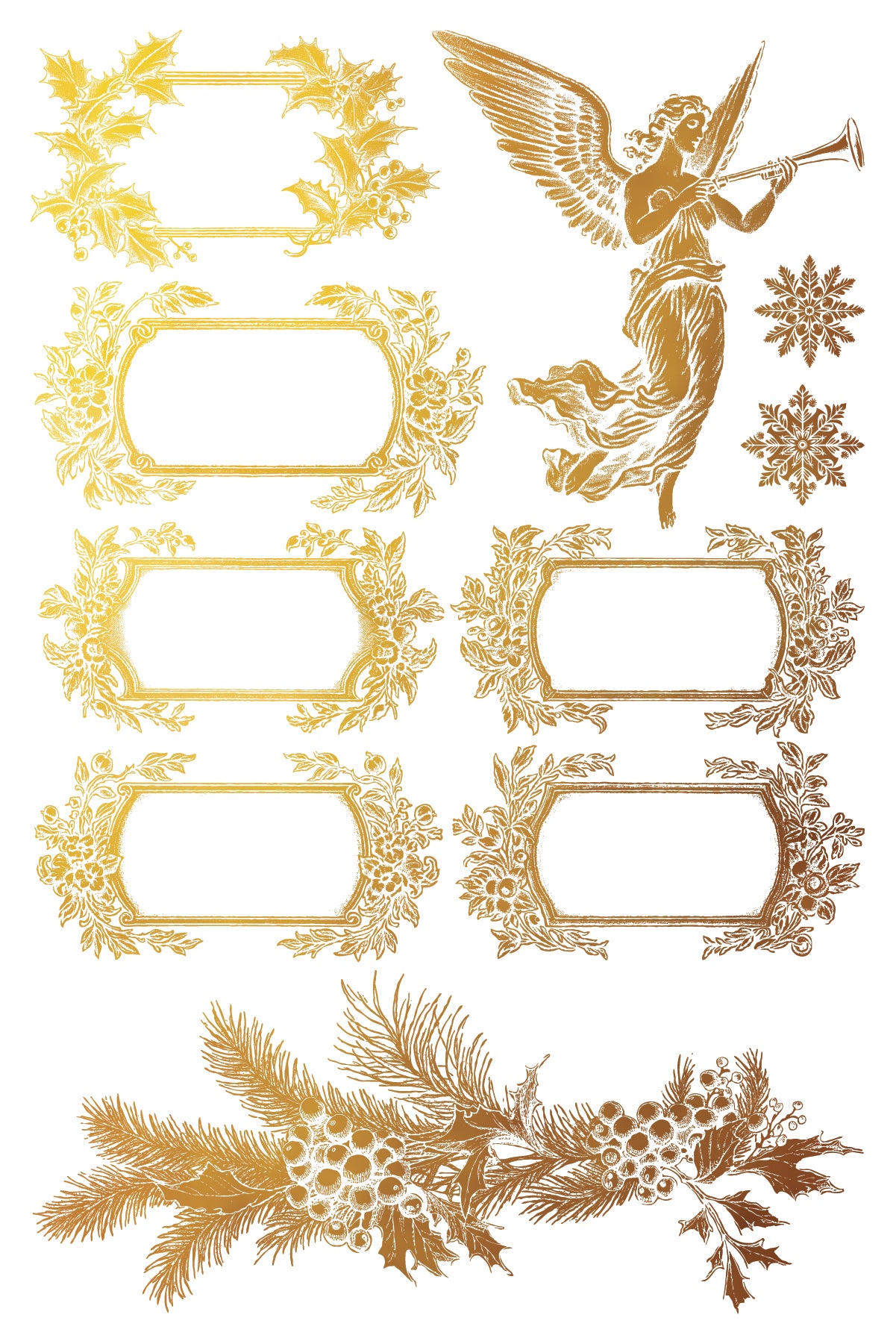 TINSEL IOD FOIL TRANSFER 8X12 PAD™
