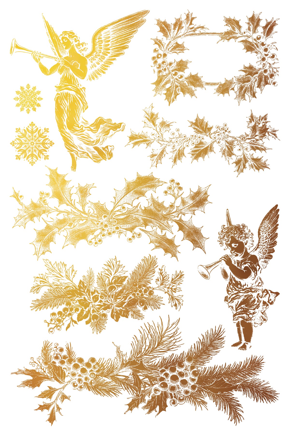 TINSEL IOD FOIL TRANSFER 8X12 PAD™