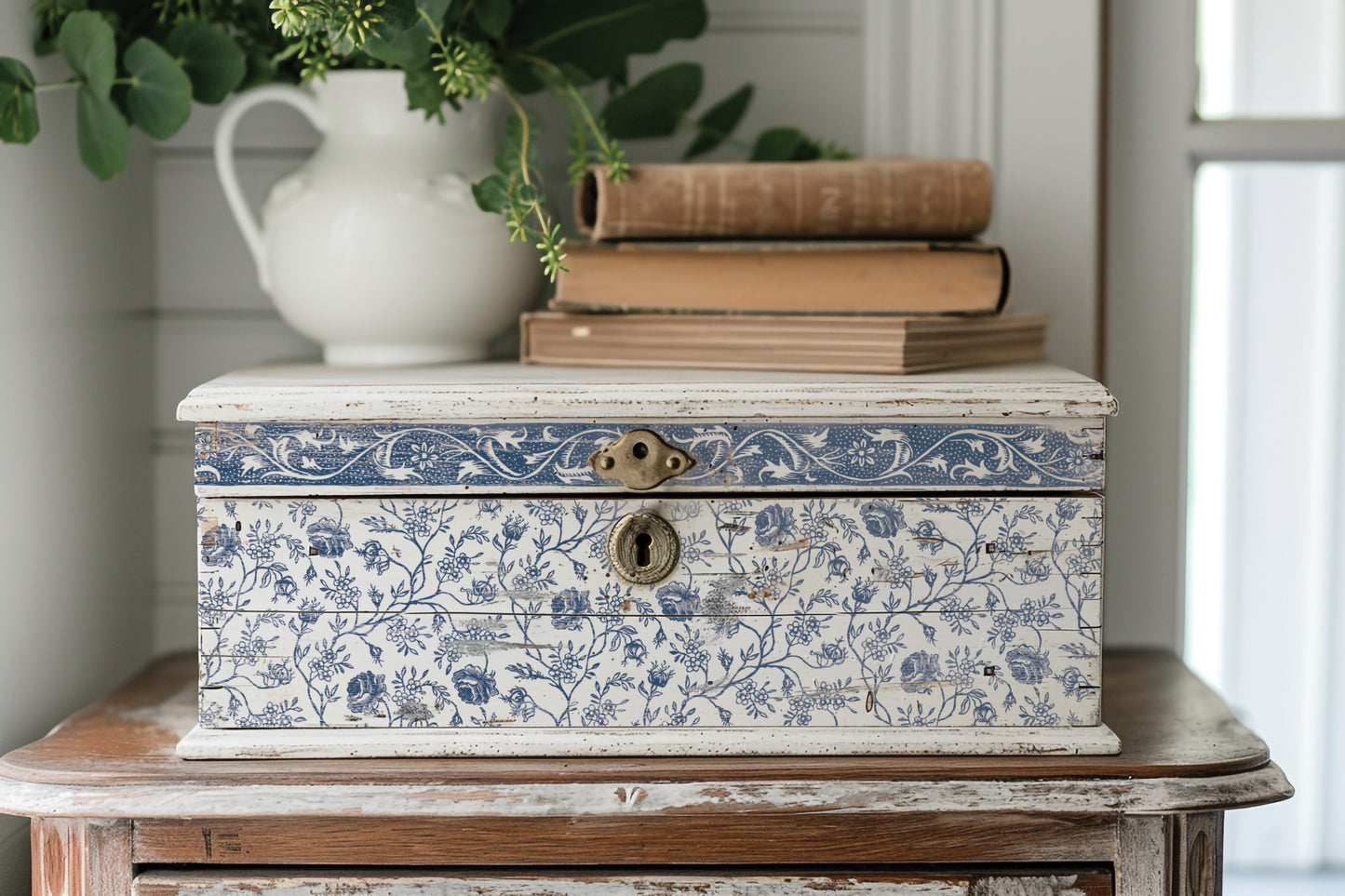 DELFT TRADITIONS AZURE IOD PAINT INLAY 12X16 PAD™