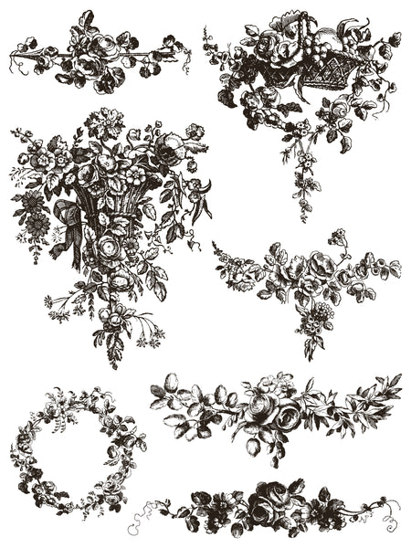 DELFT TRADITIONS NOIR IOD PAINT INLAY 12X16 PAD™