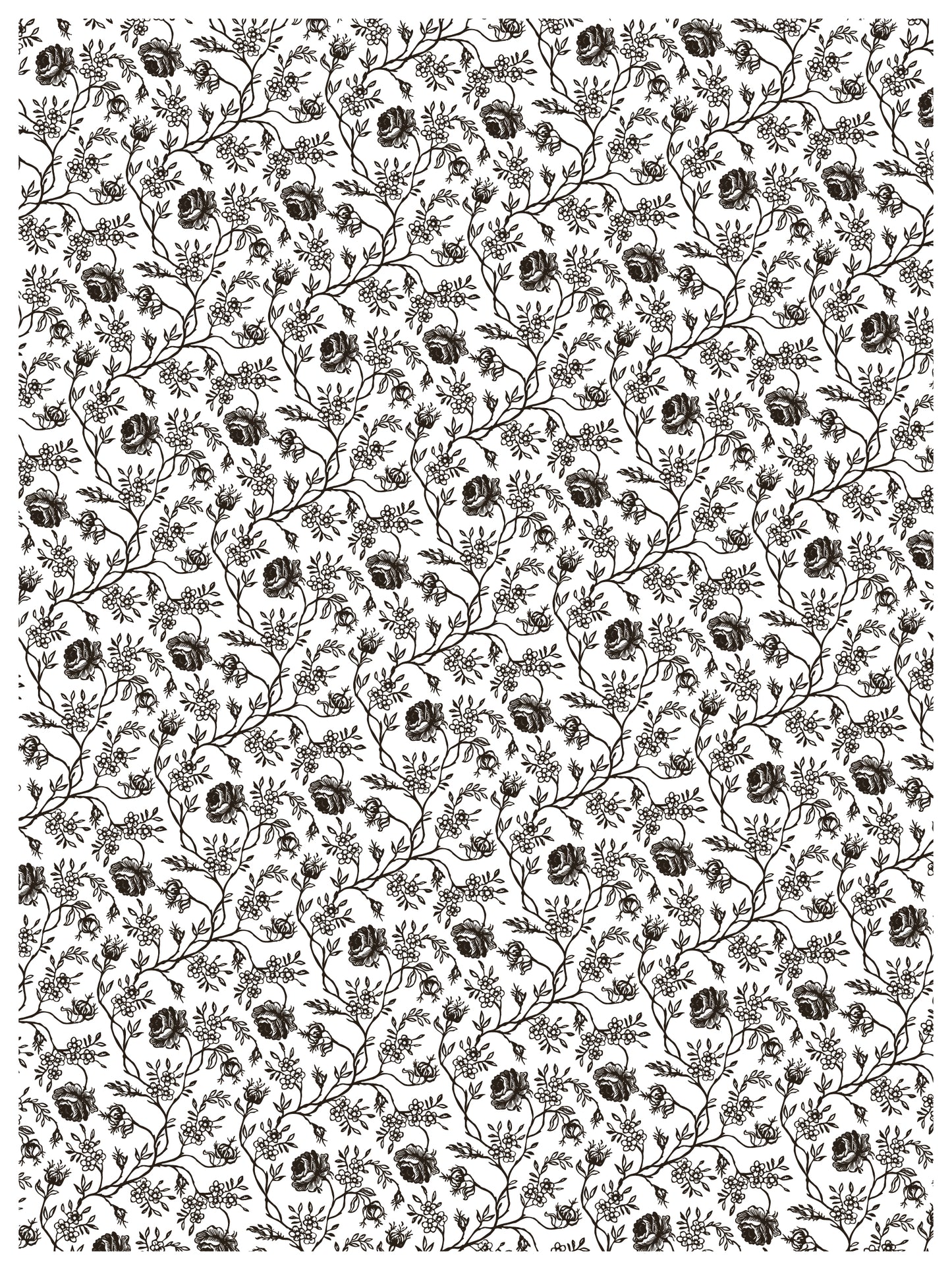 DELFT TRADITIONS NOIR IOD PAINT INLAY 12X16 PAD™