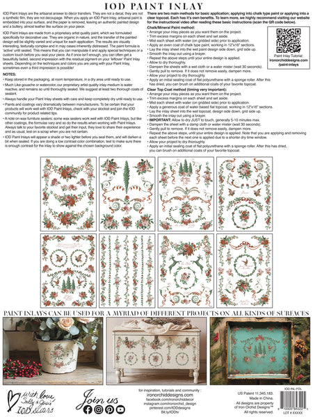 La Folie IOD Paint Inlay 12x16 Pad™
