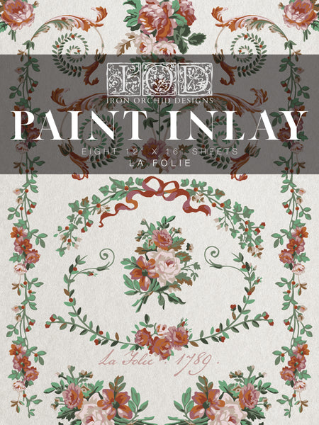 La Folie IOD Paint Inlay 12x16 Pad™