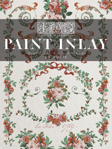 La Folie IOD Paint Inlay 12x16 Pad™