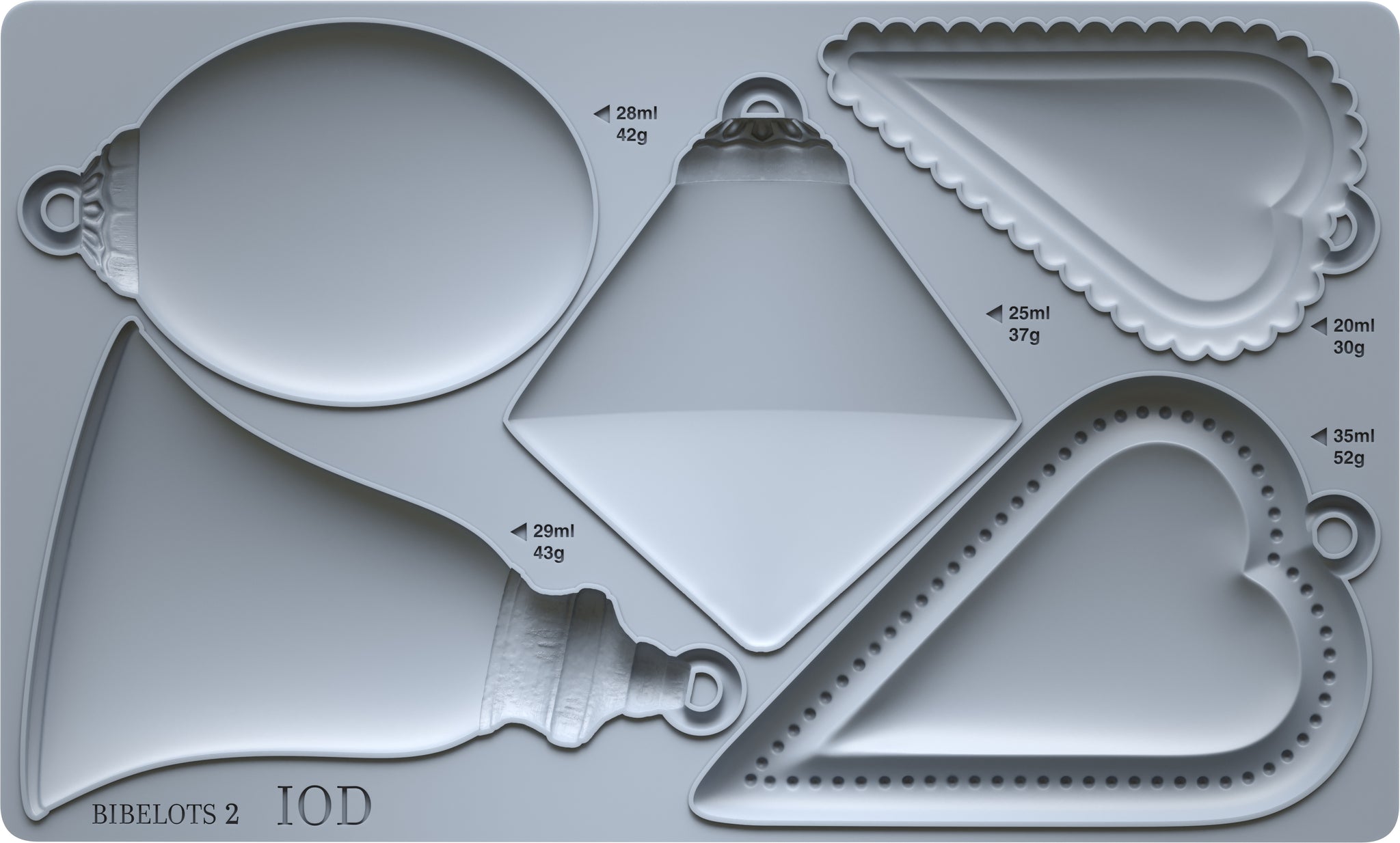 Bibelots 2 6x10 IOD Mould™