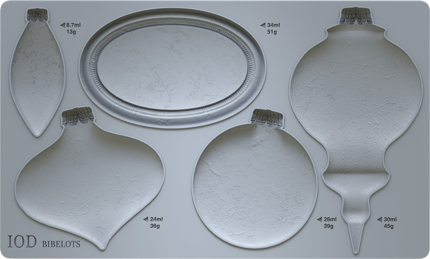 BIBELOTS 6X10 IOD MOULD™