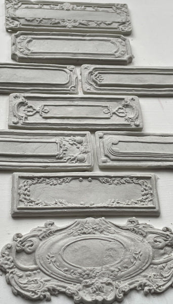 Conservatory Labels 6x10 IOD Mould